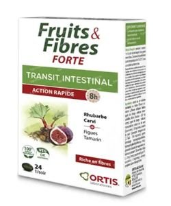 Fruits & Fibres Forte - Transit intestinal, 24 comprimés